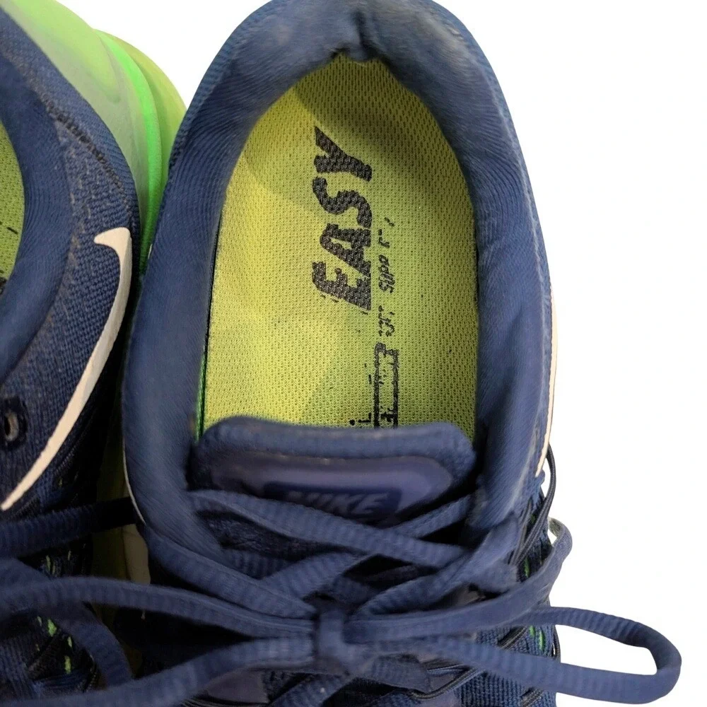 Nike Air Max 2015 Deep Royal Volt Running Shoes 698902-407 Men's USA 9.5 EU 43‎